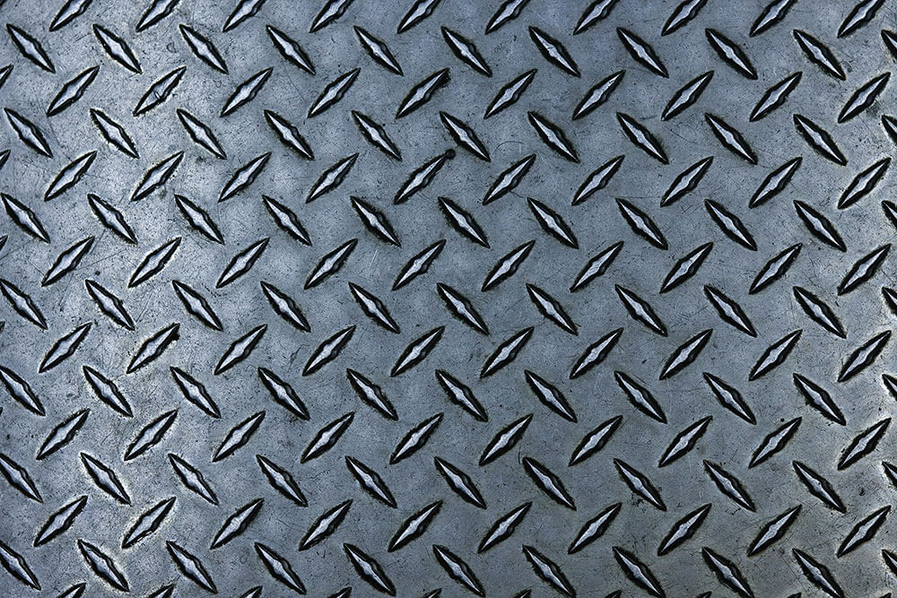 Allstate Media Blasting sandblasting on metal surface